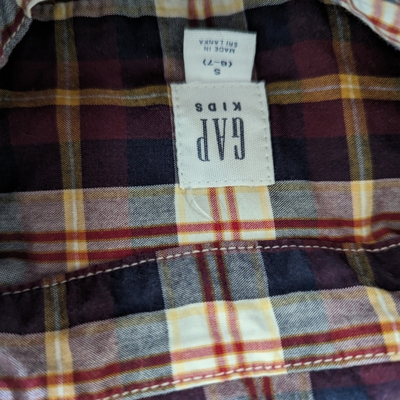 Long sleeve plaid button up shirt - Picture 5 of 7